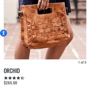 Bed|stu orchid purse in cognac. Used only a couple times, looks almost new.